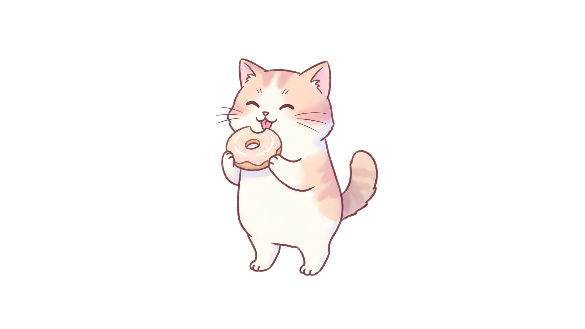 ドーナツ屋さんのイラスト