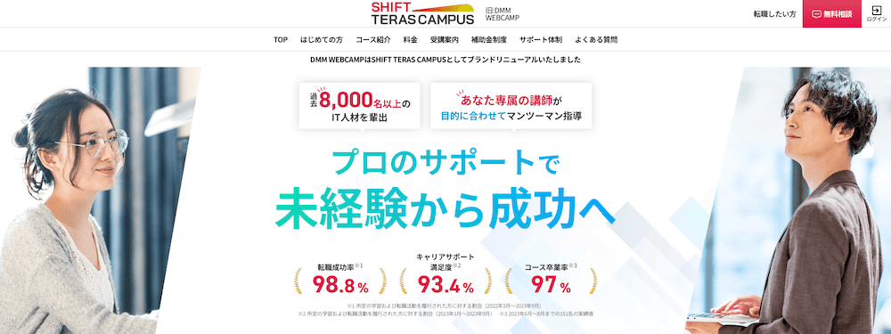 テラキャンプログラミング 学習コーストップ